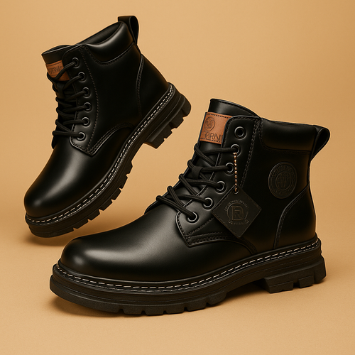 Adrian | Elegant High-Top Shoes for Men with Breathable Comfort 0