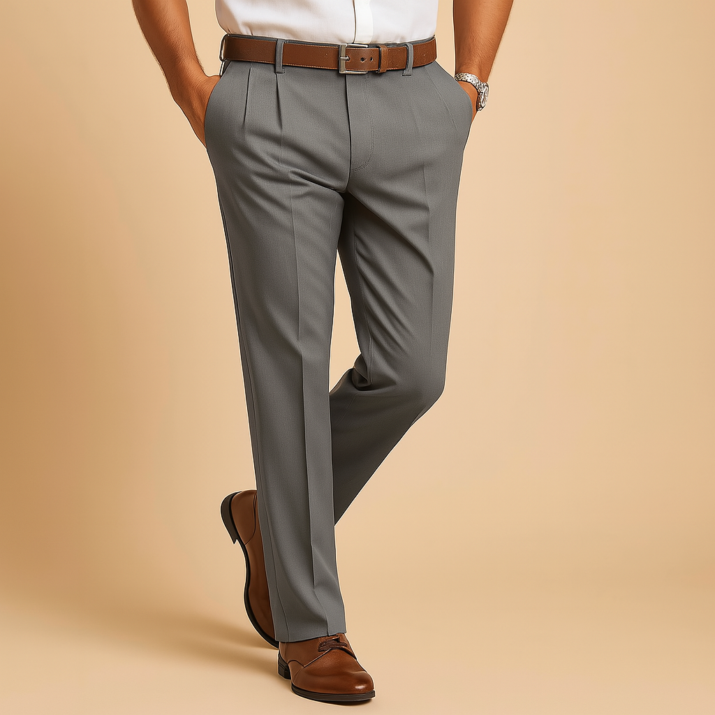 Adrian | Relaxed Fit Chino Pants for Men in Lightweight Fabric - Versatile Smart Casual Style 3