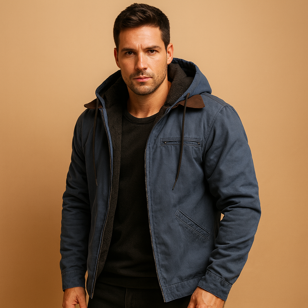 Daniel | Men's Classic Zip-Up Hooded Sweatshirt for Comfort and Style 3