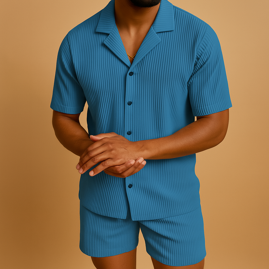 Daniel | Men's Lightweight Two-Piece Summer Outfit for Casual Events 3