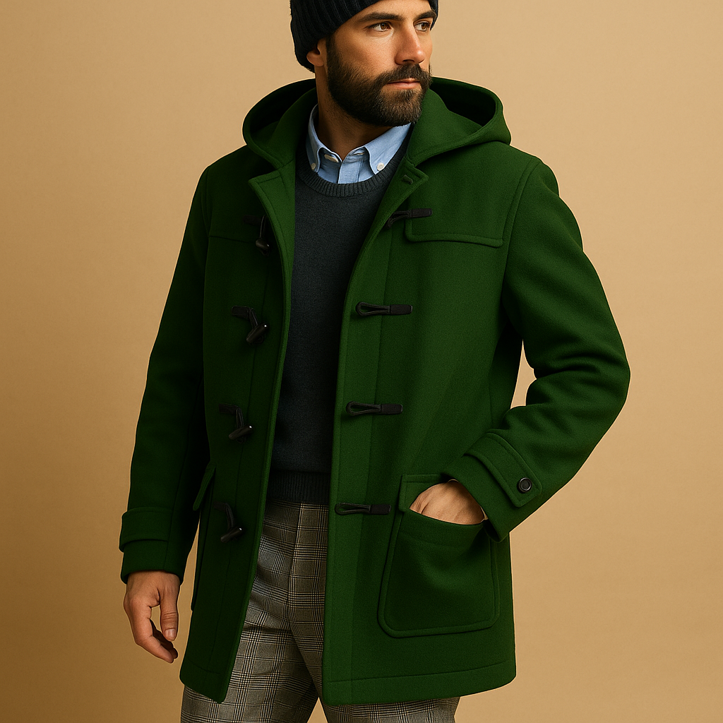 Ethan | Long Insulated Winter Coat for Men - Stylish and Warm Winter Jacket 0