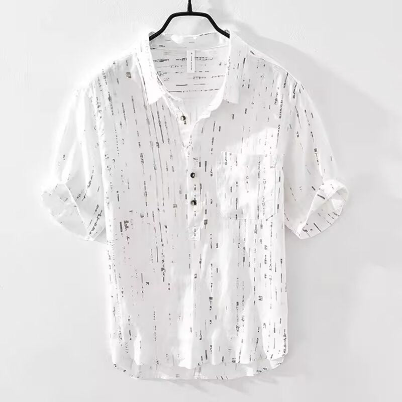Roberto Russo Printed Short Sleeve Shirt