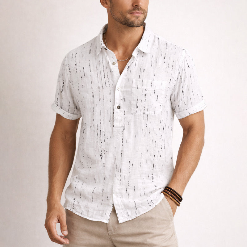 Roberto Russo Printed Short Sleeve Shirt